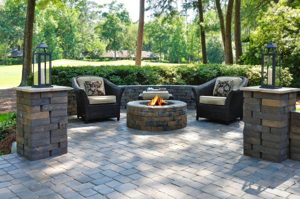 Fire Pit Installation in Lewes