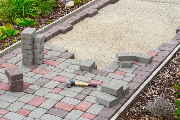 Paver Walkway Installation in Lewes
