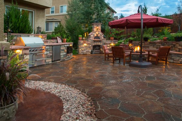 Stone Patio Construction in Lewes