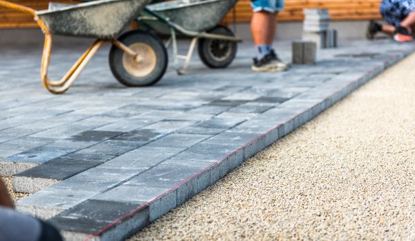 Paver Hardscape Installation in Lewes