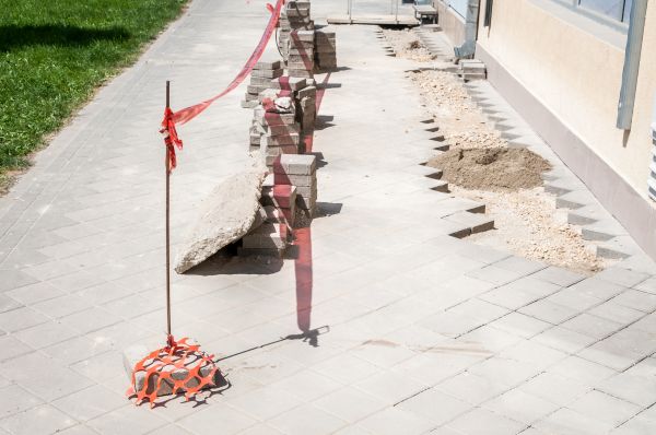 Stone Patio Replacement in Lewes
