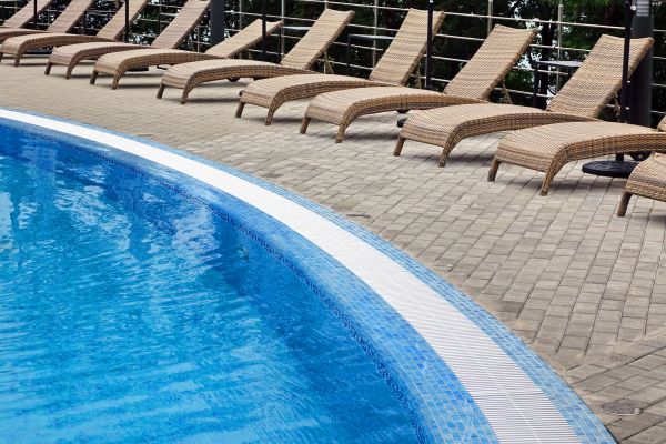 Poolside Hardscaping in Lewes