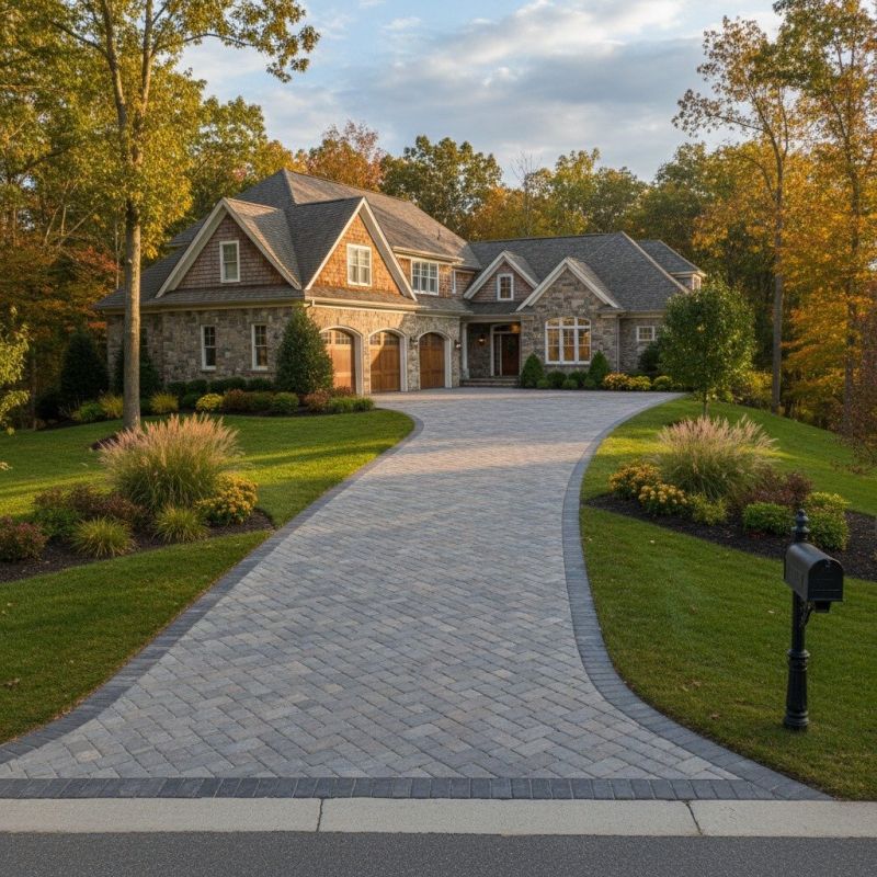 Paver Driveway Installation
